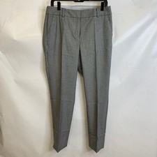 TALBOTS Hampshire Straight Ankle Pants Women's Size 8 Black/Ivory