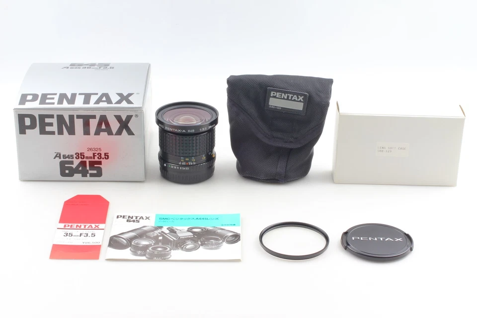 [ Unused in BOX ] SMC Pentax A 35mm F/3.5 Wide Angle Lens for 645 N From JAPAN - Image 2 of 4