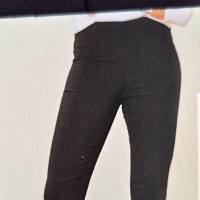 Tchibo Damen Stretch Hose Schwarz Gr. 42 Normalgröße Stretchhose Hosen