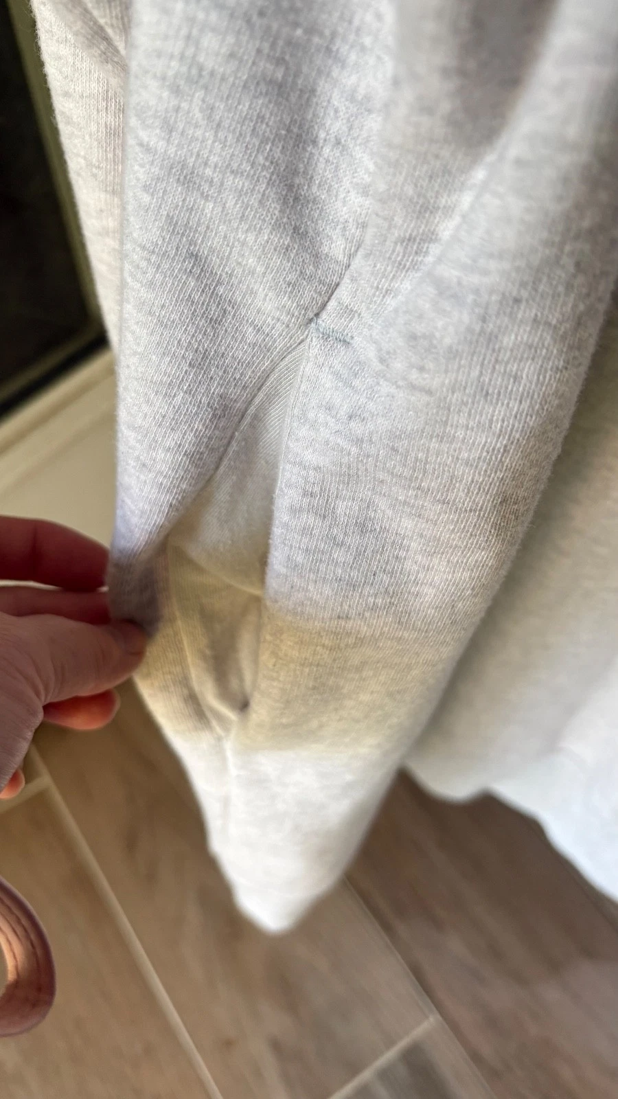 UNDERCOVER Victoria's Secret ROSA Felpa Abito Strass Lucido L