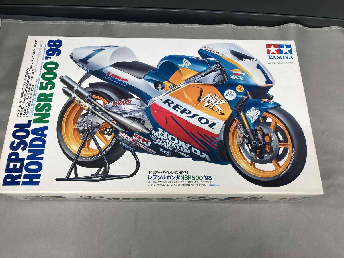 Plastic Model Tamiya 1/12 Repsol Honda Nsr500 '98 Motorcycle Plastic Model Tamiya 1/12 Repsol Honda Nsr500 '98 Motorcycle