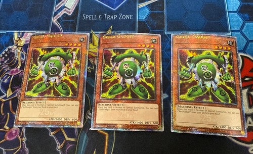 YuGiOh Gadget Verde QCR MP24-EN014 CAMBIO DE NOMBRE ERROR DE IMPRESIÓN - Imagen 1 de 1