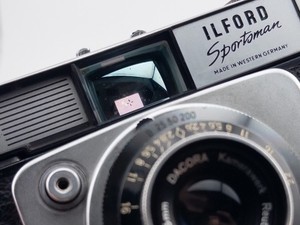 Ilford Sportsman 35mm Film Camera – Dacora 45mm f/2.8 Lens – Vario Shutter