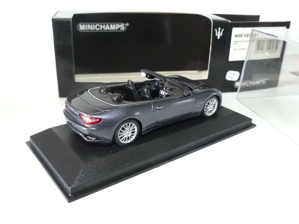 MASERATI GRANCABRIO 2010 Gris Grey MINICHAMPS 1:43 - Photo 2/2