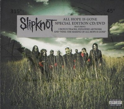 Slipknot All Hope Is Gone スペシャル・エディション Slipknot - All Hope Is Gone - Special Edition CD & DVD | eBay