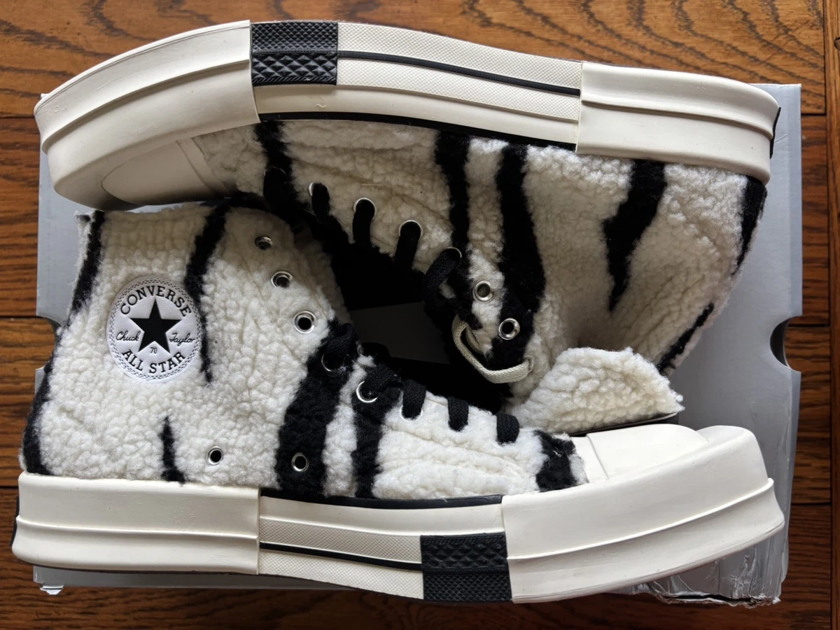 Converse Rick Owens x TURBODRK Chuck 70 High Black - огромный