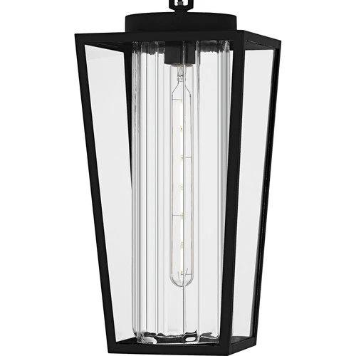 Quoizel JET1909 Jett 9"W Outdoor Mini Pendant - Black - Picture 5 of 8