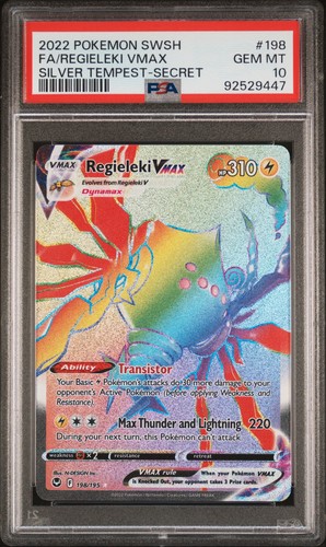 Regieleki VMAX graded PSA 10 for sale on eBay