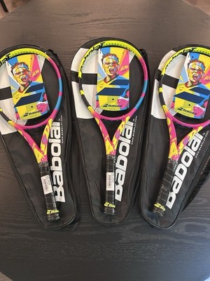 Babolat Pure Aero Rafa Tennis Racquet - 4 3/8  Grip - Set of 3