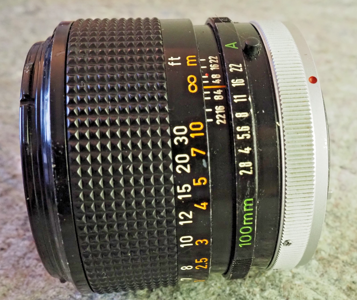 CANON FD 100mm f/2.8 S.S.C. Portrait Lens for AE-1 A-1 F-1 | eBay