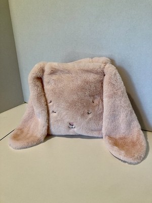Bunnies By The Bay Baby Lovey Pink Tuck Me In Furry Blanket Ears Lovie