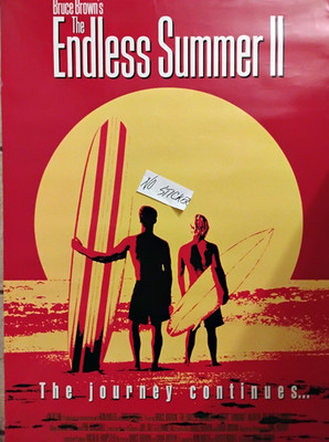Poster: Endless Summer II, Home Video 1994 Original Australian, Surfing, Classic