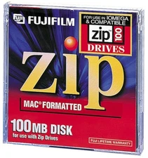 FujiFilm 100MB Zip Disk For MAC 1-pack Brand New