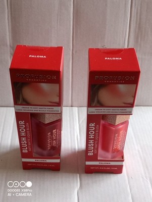 2 x PROFUSION Cosmetics - Blush Hour Soft Matte Liquid Blush (PALOMA) 6ml x 2