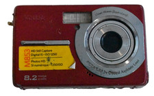 Digital Camera - Kodak EasyShare M853 8.2MP Compact - Red - FOR PARTS