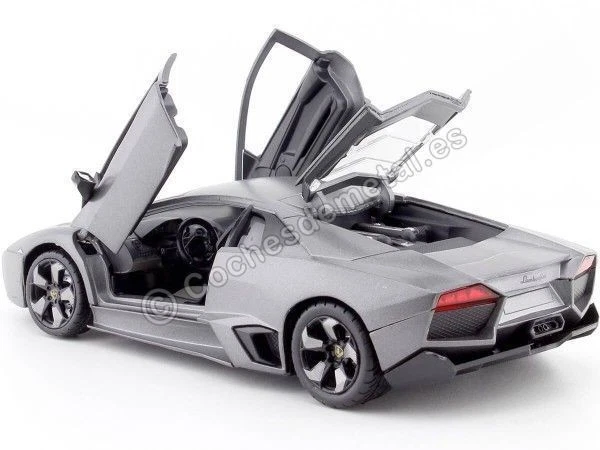 2008 Lamborghini Reventon Gris Gunmetal 1:24 Rastar 34800 - Imagen 4 de 4