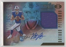 2017 Panini Illusions First Impressions Memorabilia Nathan Peterman Auto pr9