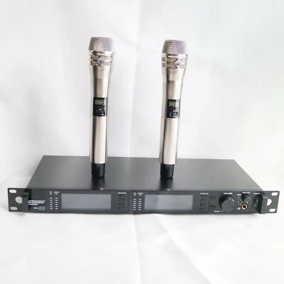 MICWL High Quality KSM8 Silver 2 Handheld Wireless Microphone System ULXD4D Stage Sing