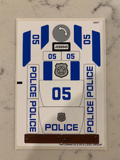 LEGO STICKER SHEET for 60045 Police Patrol, New Genuine