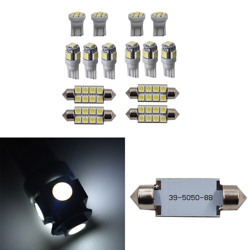 Interior LED Light White Package Duty Kit 14Pcs For Ford F250/350 1999-2016 - Picture 5 of 9