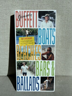 Jimmy Buffett-Boats Beaches Bars & Ballads CD Box Set With Book in Cellophane