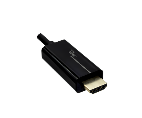 DINIC USB 3.2 Typ C auf HDMI 4K2K@60Hz, HDCP, schwarz, DINIC Polybag, 2m - Bild 2 von 4