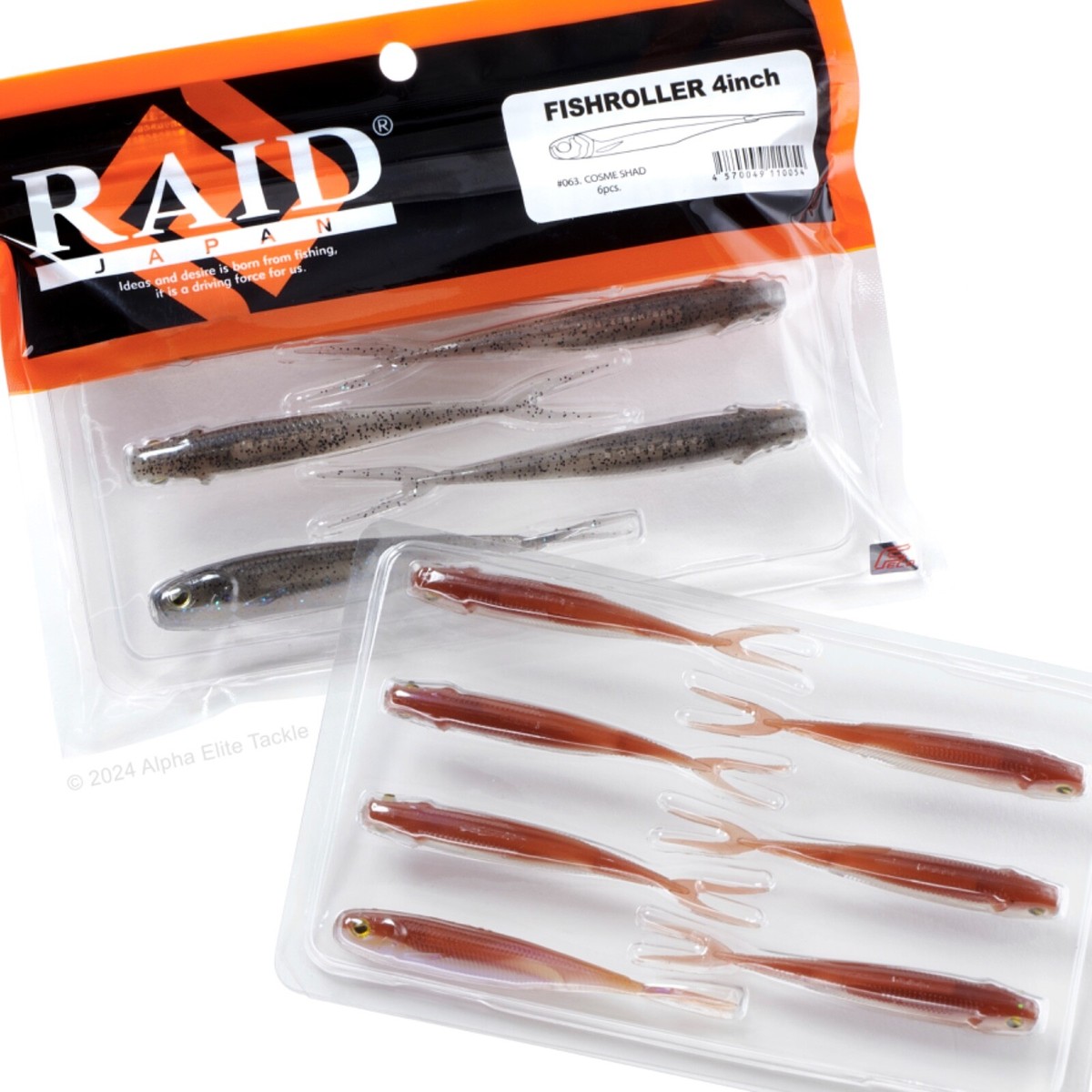 RAID FISHROLLER 3inch　バマストフック　セット　その他 Raid Japan Fish Roller 3