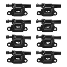 Msd Ignition Black Coil Blaster Series 8 Pack For 2010-2015 Chevrolet Camaro