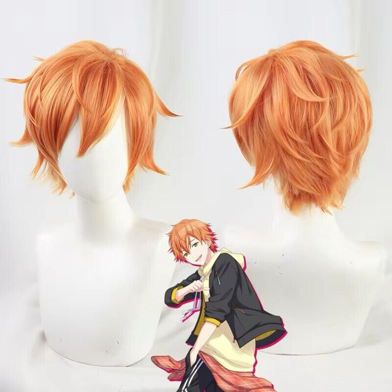 Shinonome Akito Orange Cosplay Wig Project SEKAI COLORFUL STAGE