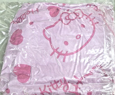 HELLO KITTY Pink HEARTS Throw / Blanket 50''X40''
