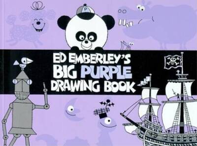 Ed Emberleys Big Purple Drawing Book - Paperback - ACCEPTABLE