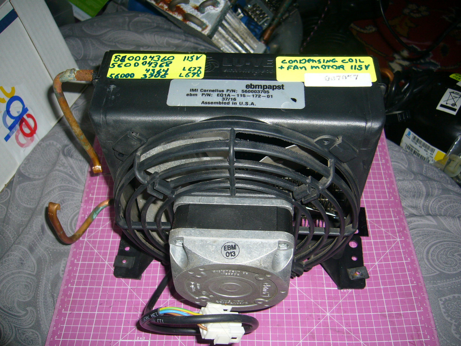 Hear Exchanger & Fan, 560003705, Cornelius QUEST QST ELITE 4000