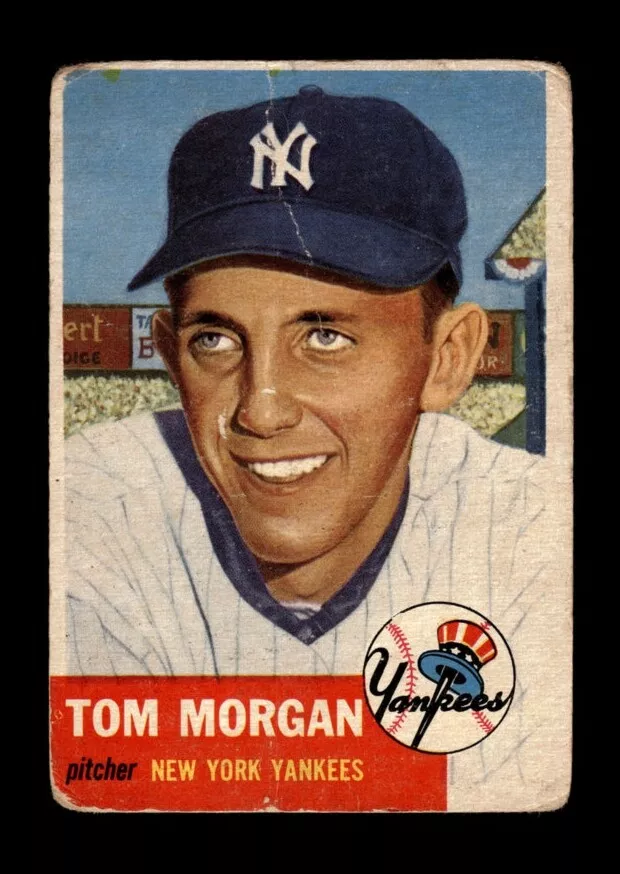 Tom Morgan trading card
