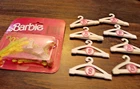 Vintage 1984 Mattel pkg of 18 Fashion Hangers, Set of 8 vintage (80's) B Hangers