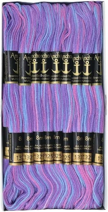 Anchor Multicolor SKEINS #1325 Cross Stitch Stranded Cotton Embroidery Thread - Image 2 of 4