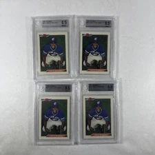 1992 Bowman Carlos Delgado #127 BGS 8.5 Rookie RC Lot Of 4