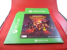Minecraft Dungeons Xbox One Promotional Store Display LARGE Box *NEW*