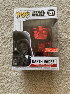 Funko POP! Star Wars: Red Chrome Darth Vader RedCard Target Excl Never Opened 889698380195 | eBay