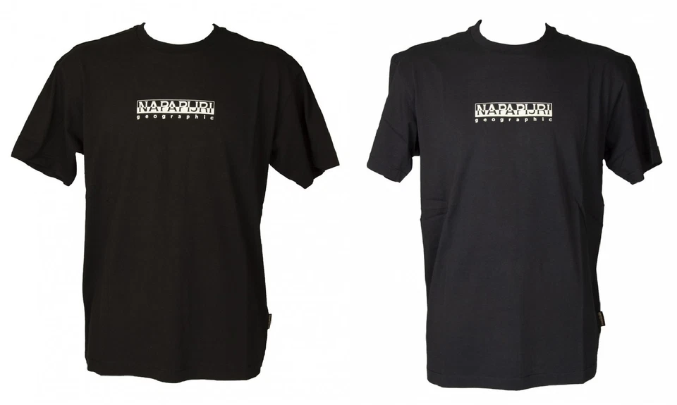 NAPAPIJRI t-shirt homme, t-shirt col rond manches courtes en coton avec imprimé - Photo 1/1