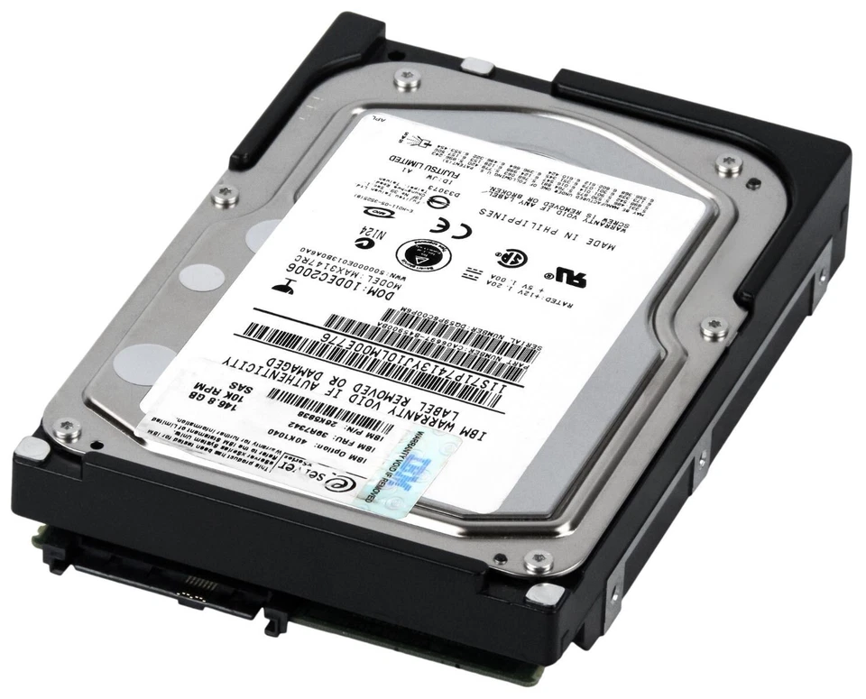 Hard Drive IBM 39R7342 26K5838 MAX3147RC 147GB 10000U/Min 16MB SAS 3.5 " Inch - Image 2 of 3