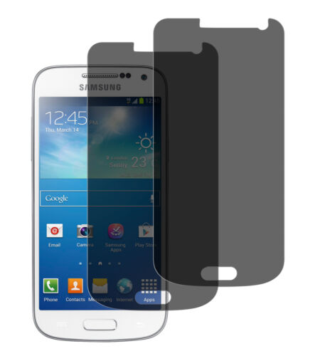 2 x Blickschutzfolie Samsung Galaxy S4 Mini Privacy Displayschutz Folie Antisp - Afbeelding 1 van 3