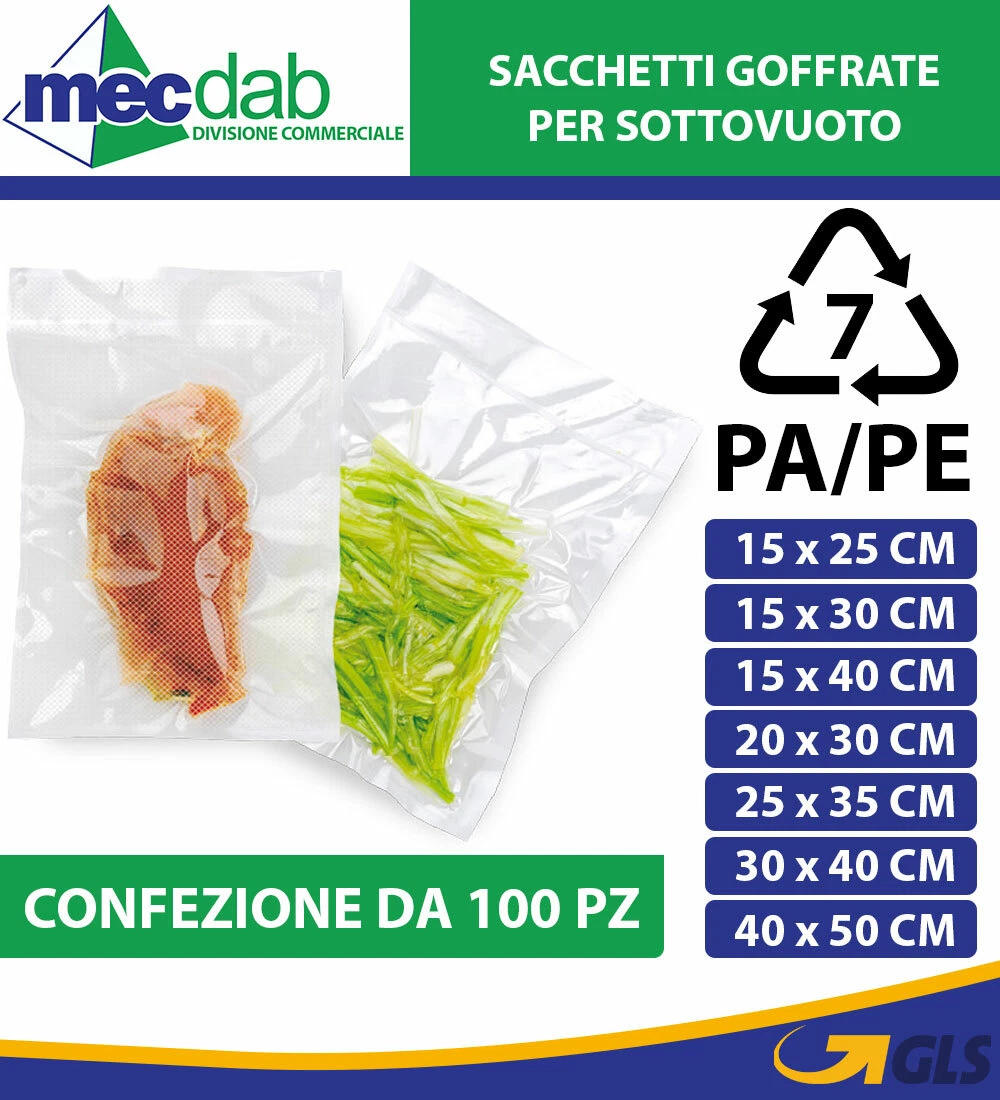 Prolunga Freschezza 3 5 Volte Sacchetti Per Macchina Sottovuoto Per Alimenti | Confronta Prezzi Buste Sottovuoto