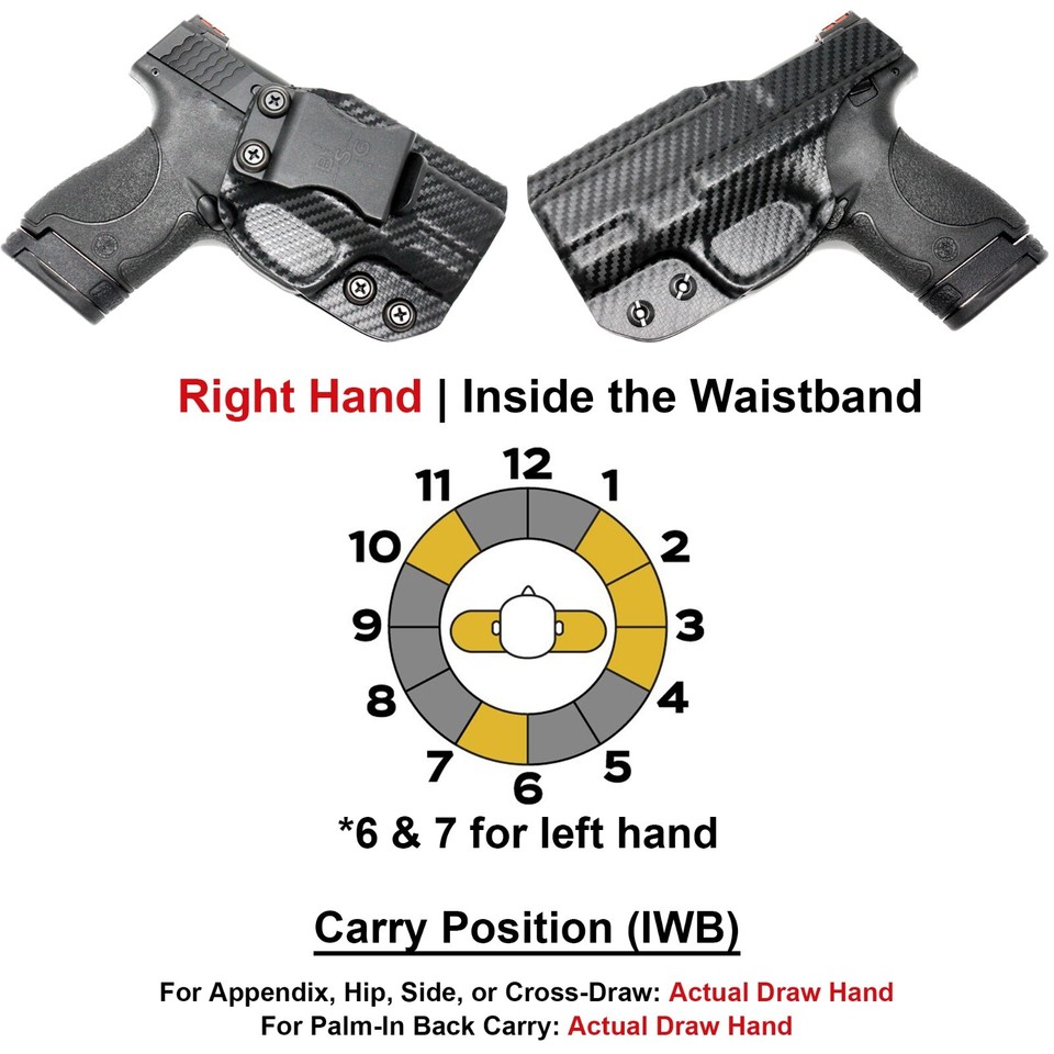 Black Scorpion Gear IWB Sweat Guard Holster fits Sarsilmaz SAR9 SC | eBay