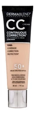 Dermablend Continuous Correction CC Cream SPF 50+ Fair 1 10N. Foundation