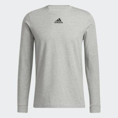 adidas Men's Amplifier Creweck Long Sleeve Tee EK0193 | eBay