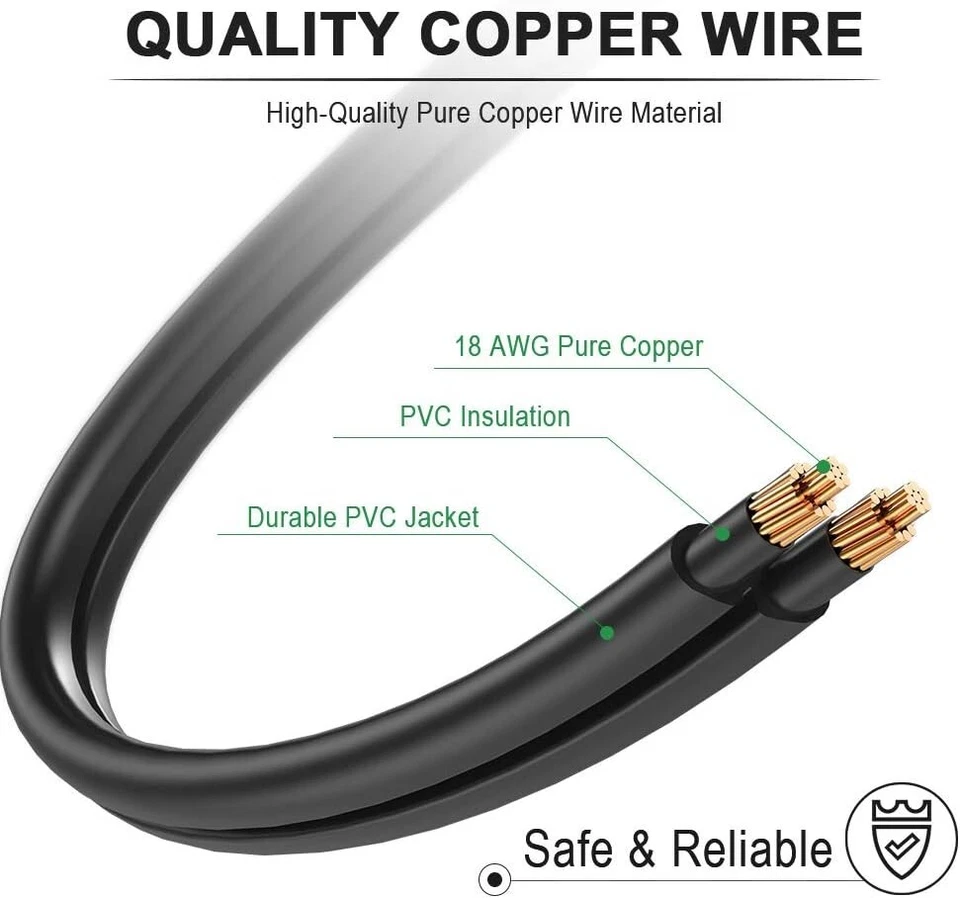Cable de alimentación UL de 6 pies para máquina de coser Brother CE-8080PRW CE-1100PRW SQ9185 Foto 4 de 4