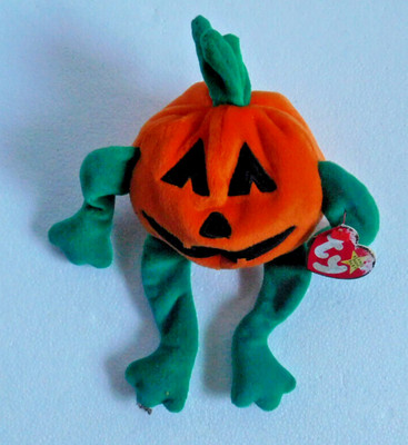 ty Beanie Buddies- PUMKIN - 1998