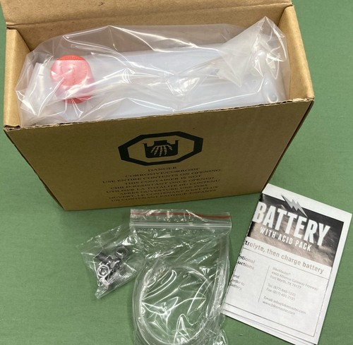 NEW GENUINE BIKEMASTER BB10L-B BATTERY COMPLETE KIT - Picture 5 of 5
