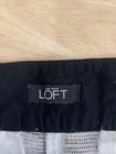 loft shorts size 6 Black And White With Pockets — photo 4
