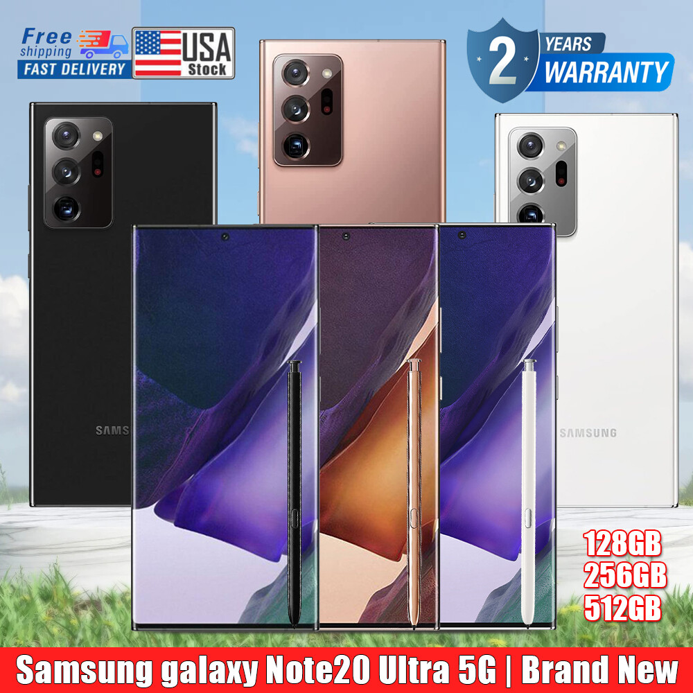 Samsung Galaxy Note 20 Ultra 5G 128/512GB Unlocked【US IN